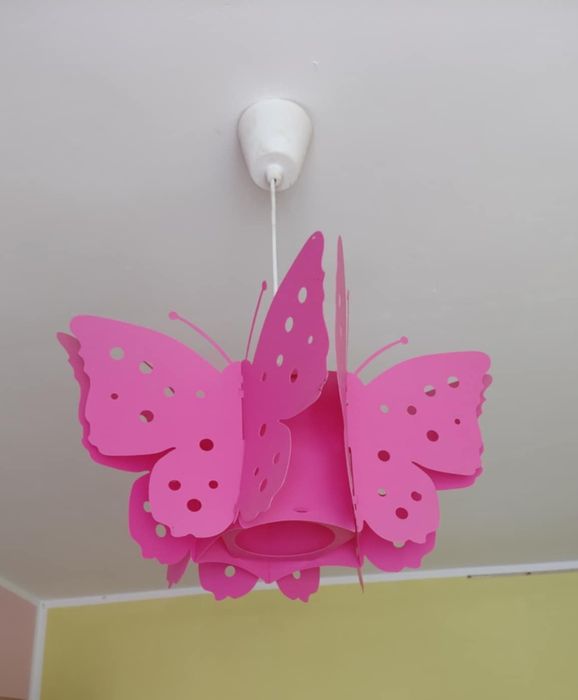 Lampa dziecięca wisząca MOTYL