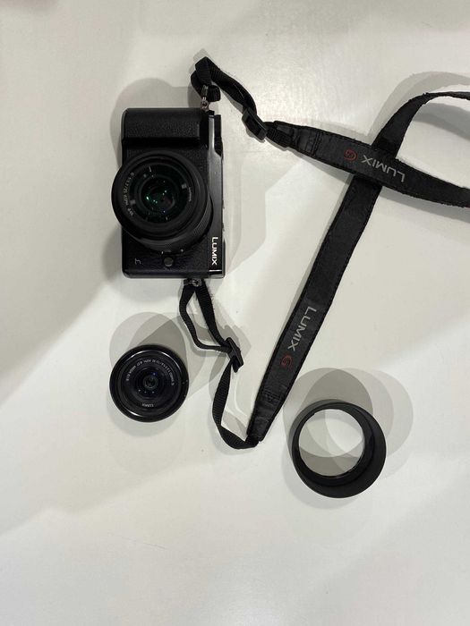 LUMIX GX80 (GX85) + об'єктиви: LUMIX 25mm f1.7 та Kit 12-32mm + бленда