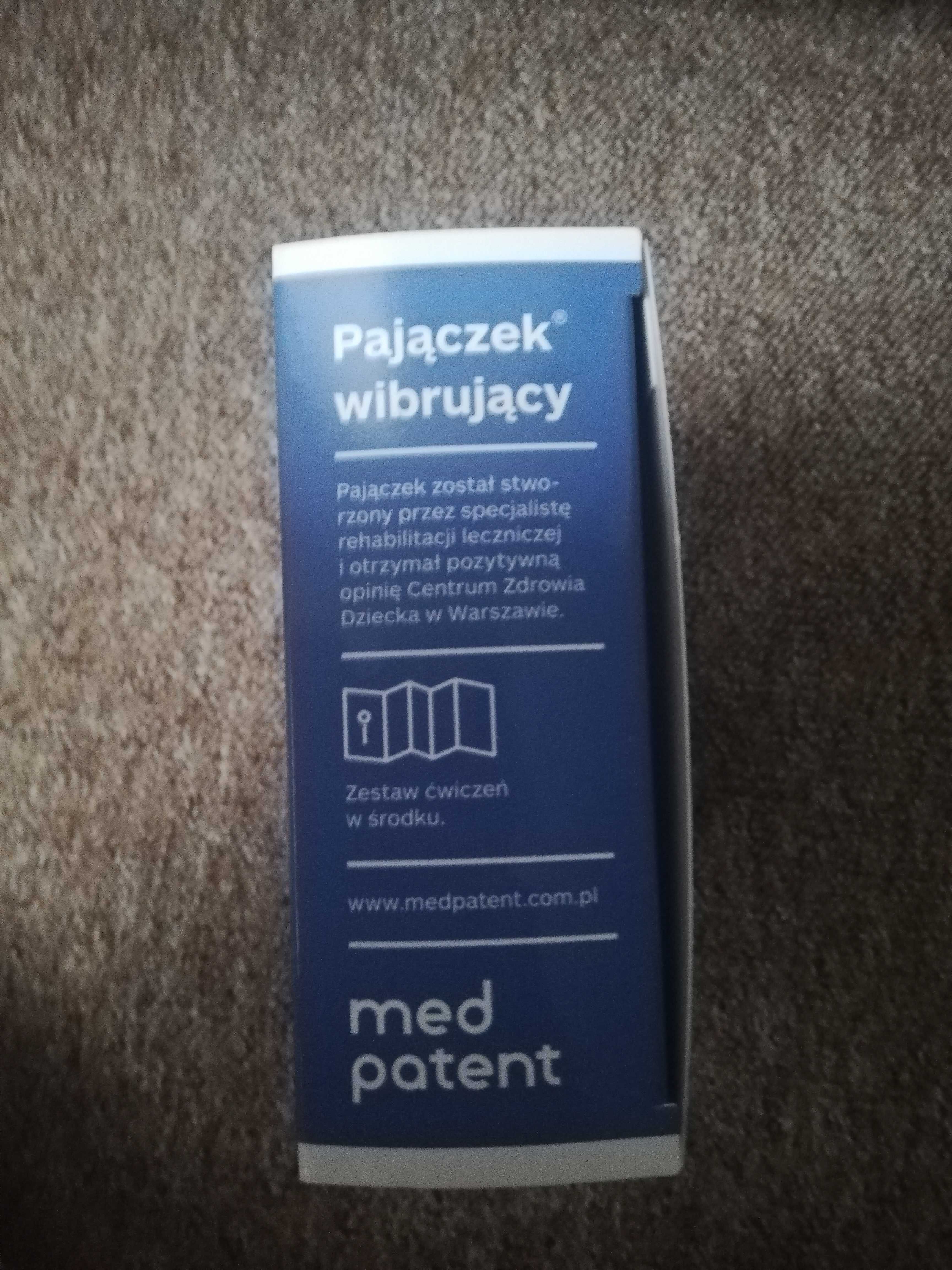 Pajączek wibrujący, na proste plecy