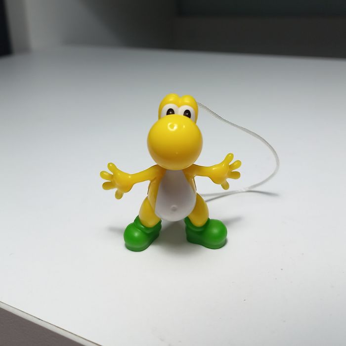 Yoshi Amarelo ( Super Mario ) Boneco Porta-Chaves