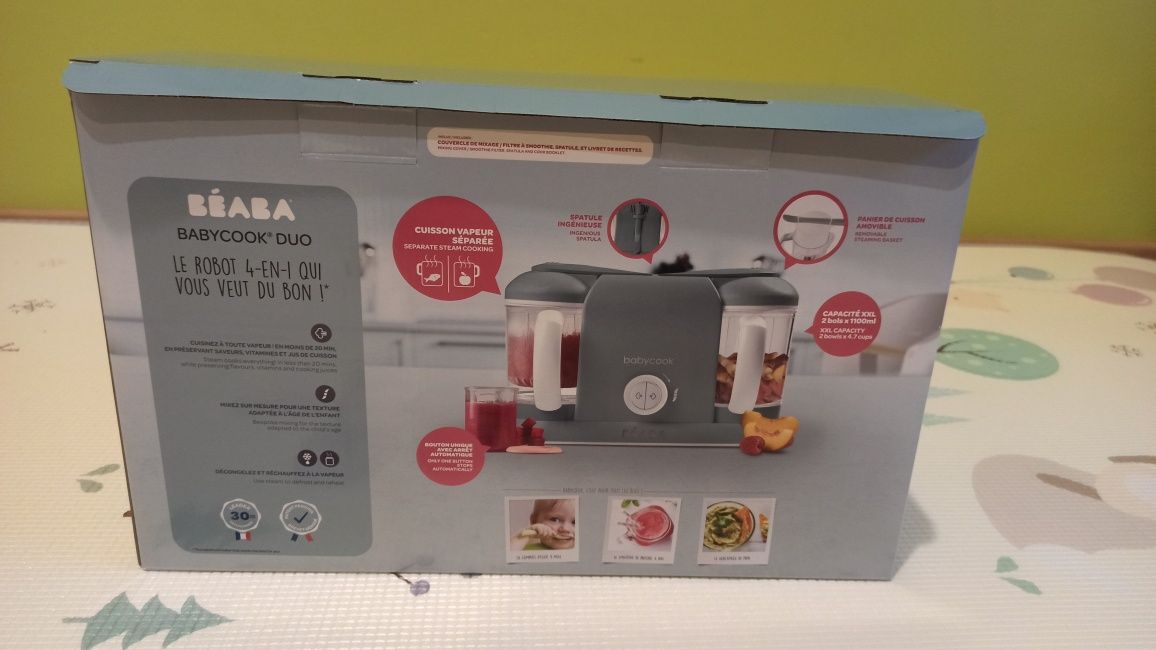 Parowar, robot kuchenny, mikser, dla dzieci, BEABA 4 x1