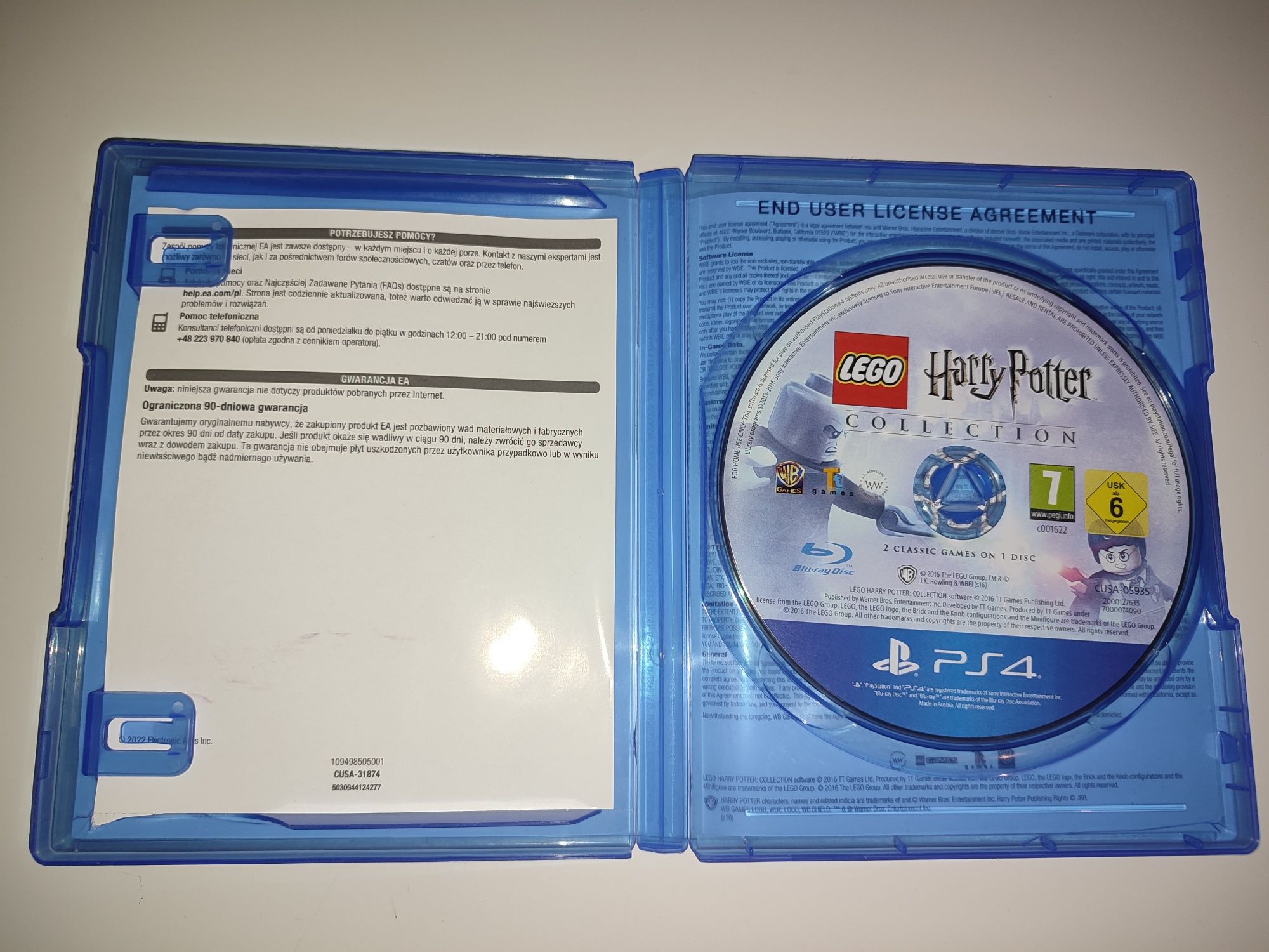 Gra Ps4 Lego Harry Potter Collection gry PlayStation 4 It takes two
