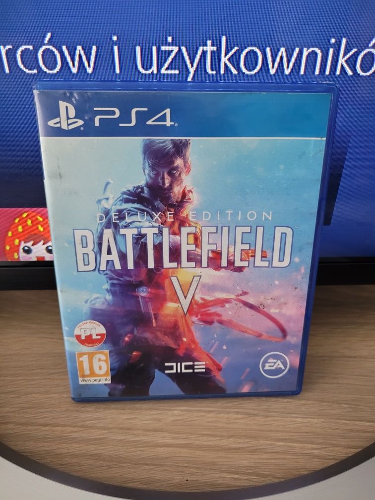 Gra wojenna Battlefield V 5 PS4 Konsola Sony Łódź