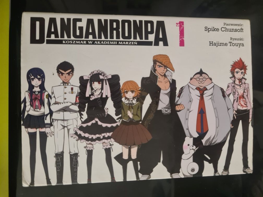 Danganronpa tom 1, 2, 3