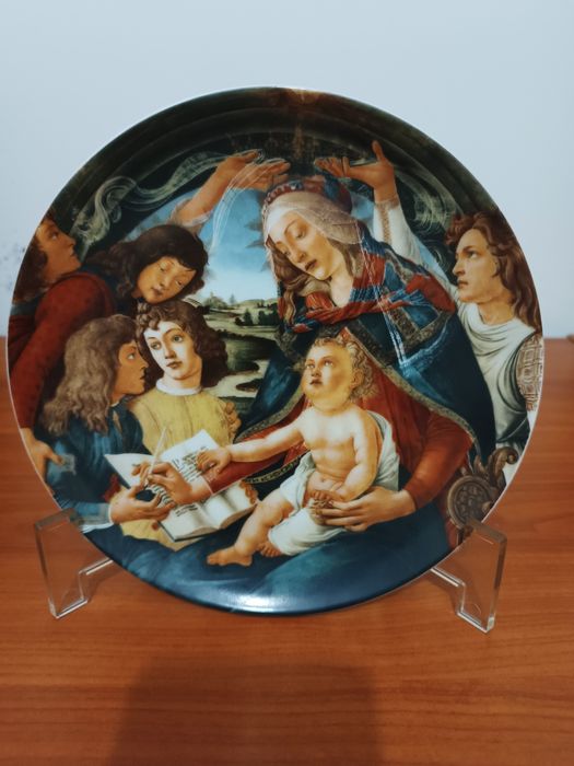 Pratos de Natal Vista Alegre 1984 a 1991