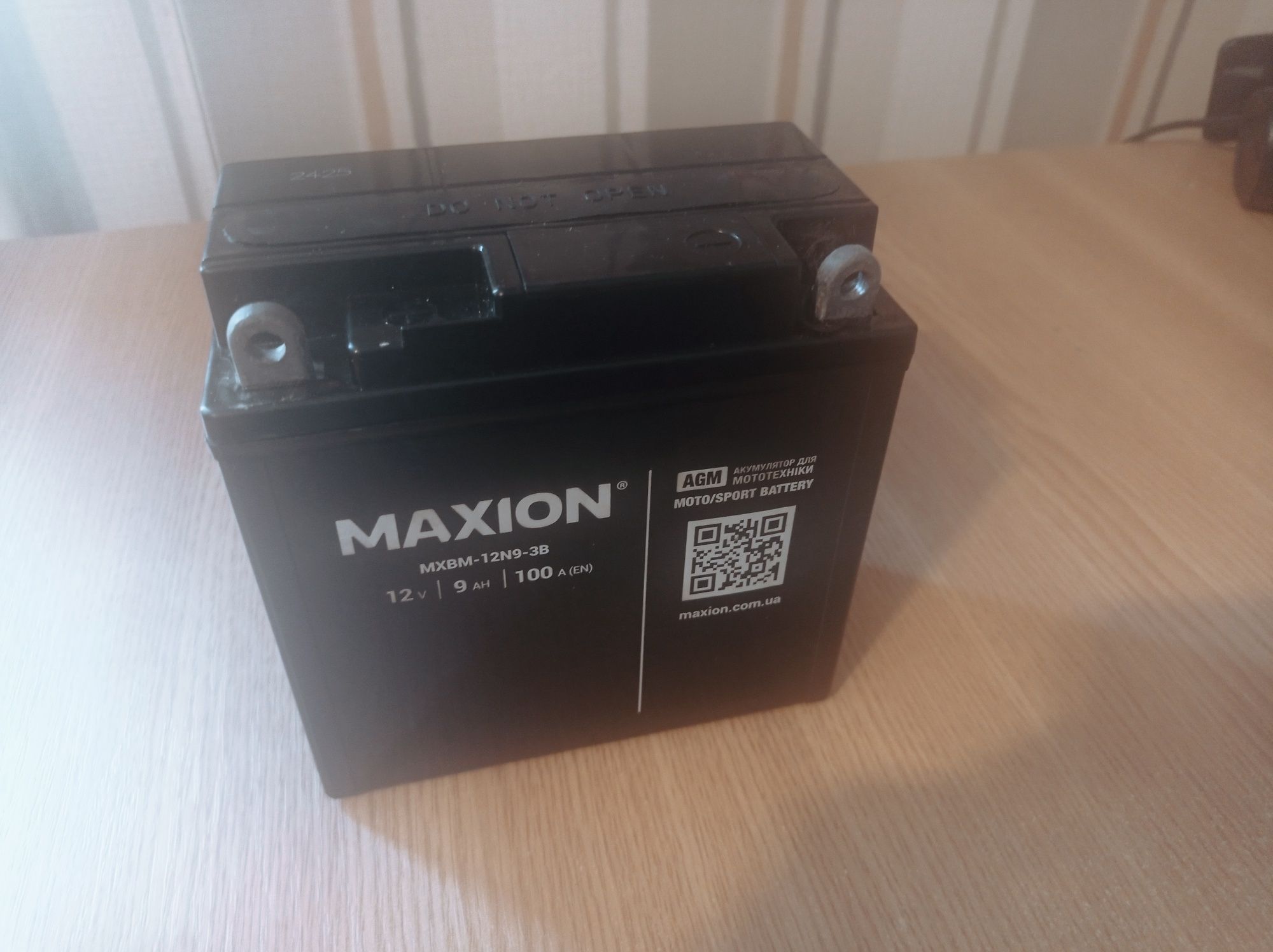 Аккумулятор мото Maxion mxbm-12n 9