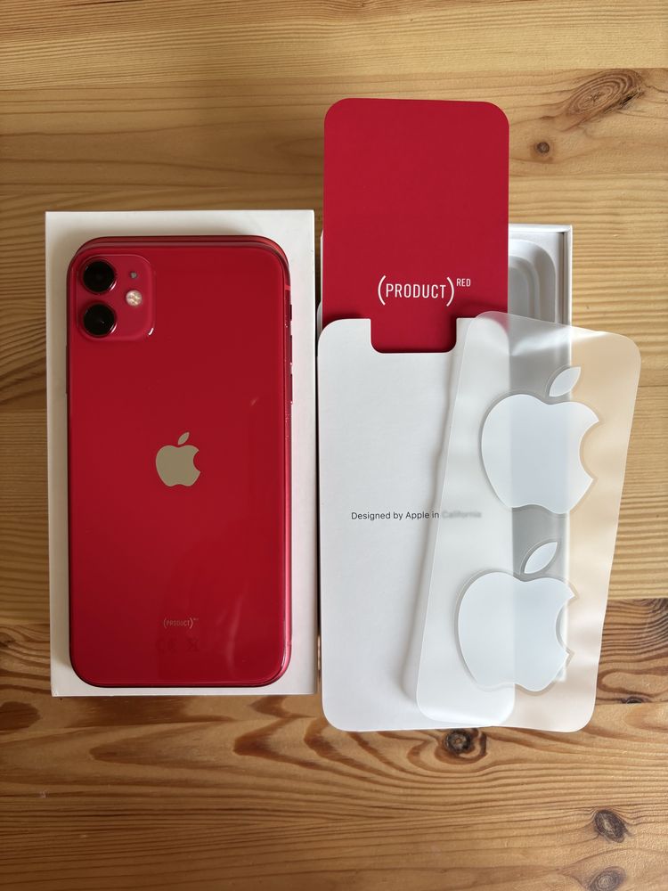 Iphone 11 64 GB RED + kabel TechProtect 20W
