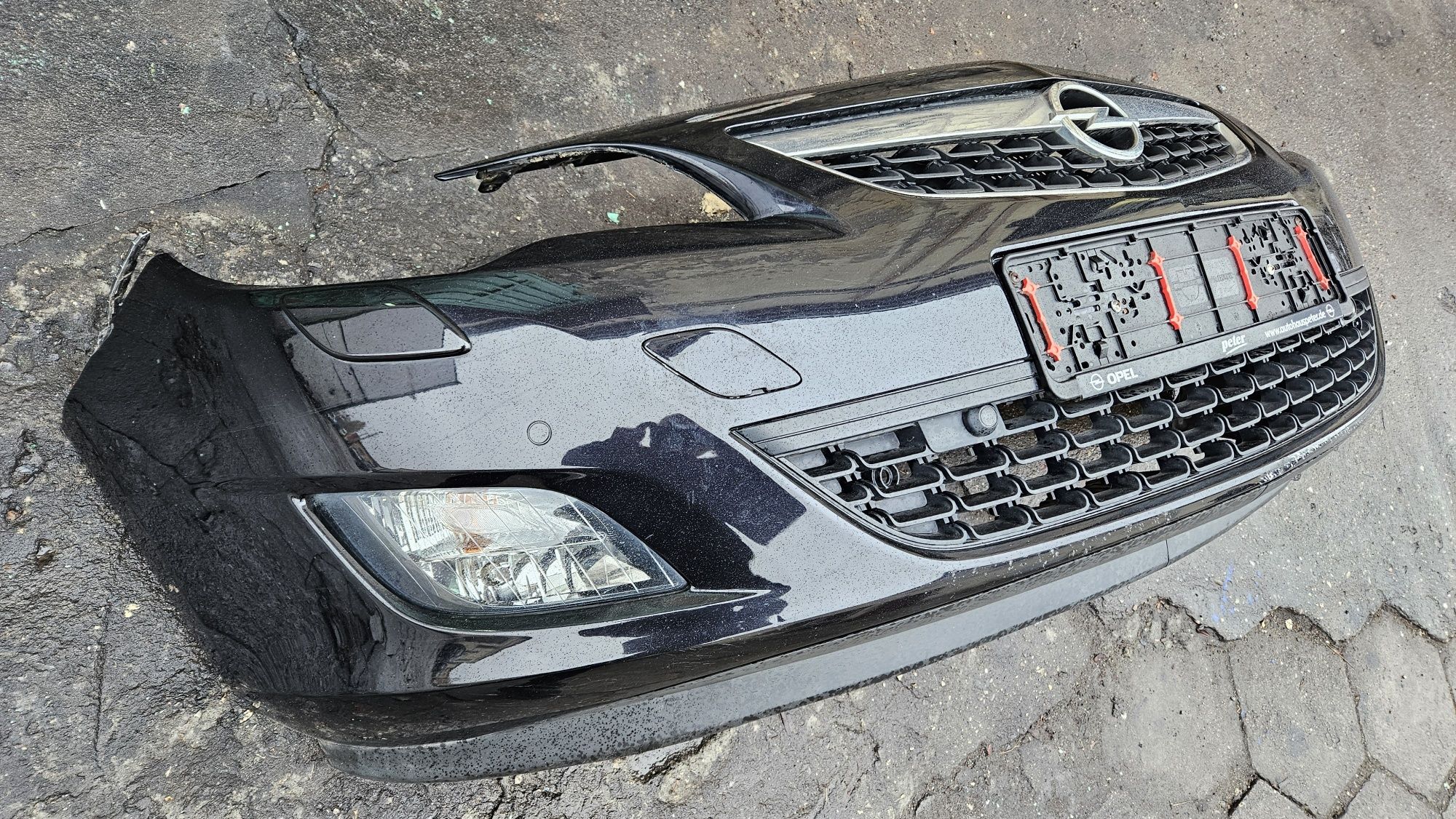 Zderzak przód przedni z20r czujniki spryskiwacze pdc opel astra j IV 4