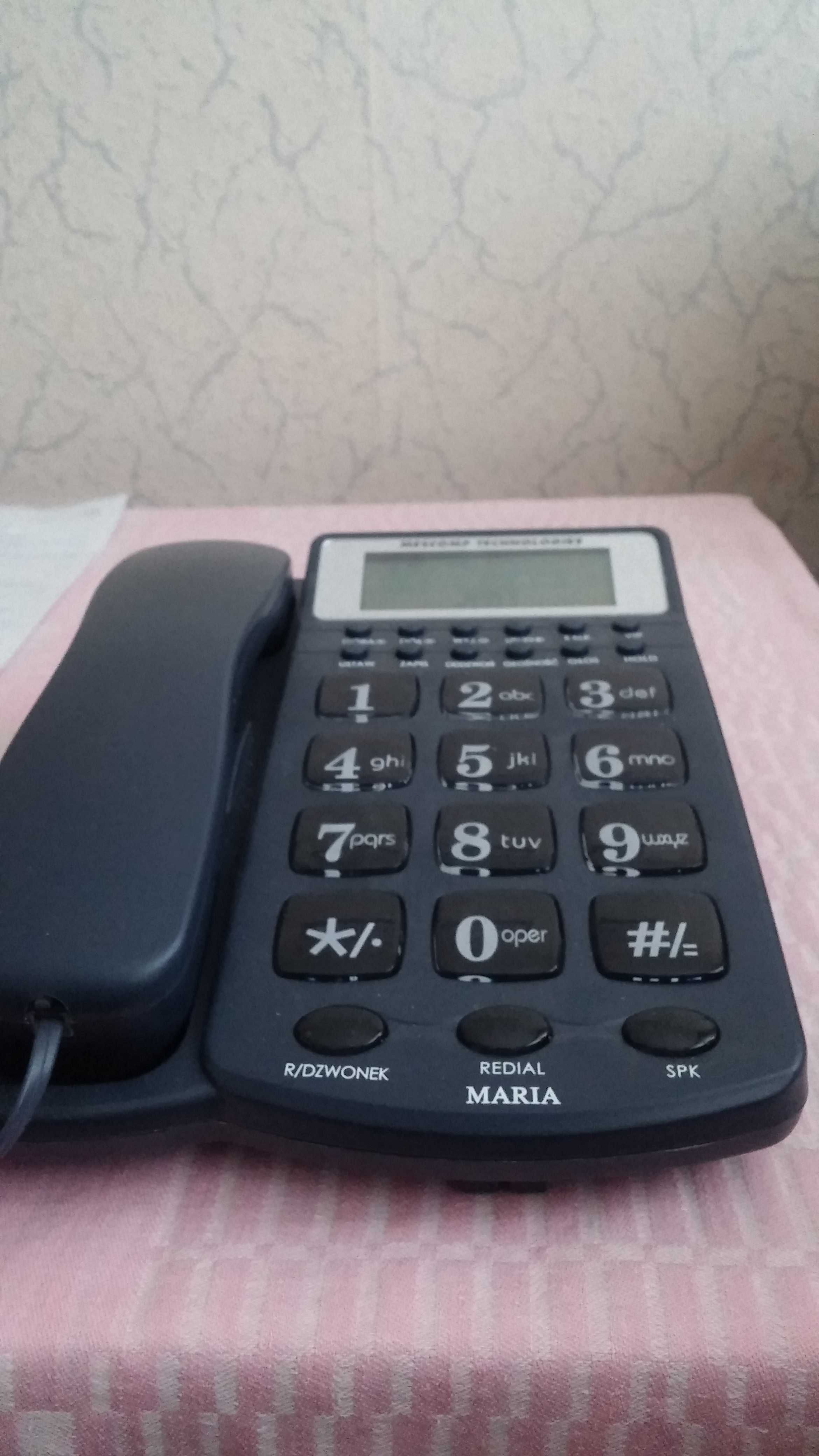 Telefon Mescomp dla seniora (duże czytelne klawisze)możliwa wysyłka