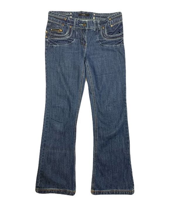 Flared bootcut y2k fashion jeans retro
