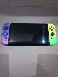 Nintendo Switch OLED Splatoon 3 Edition + gry + akcesoria