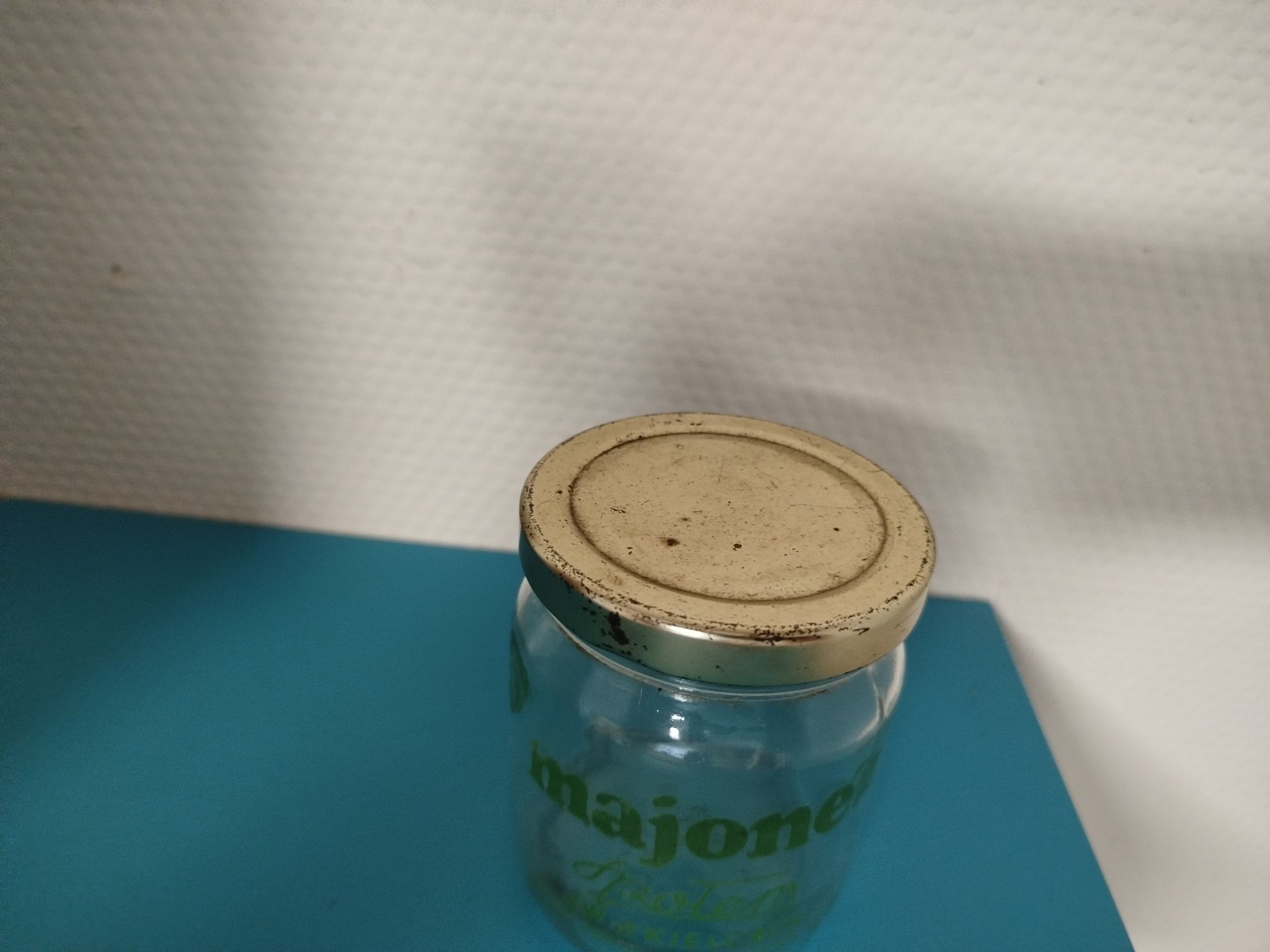 Słoik po majonezie  Społem - PRL
