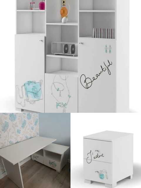 Meble młodzieżowe dziewczęce