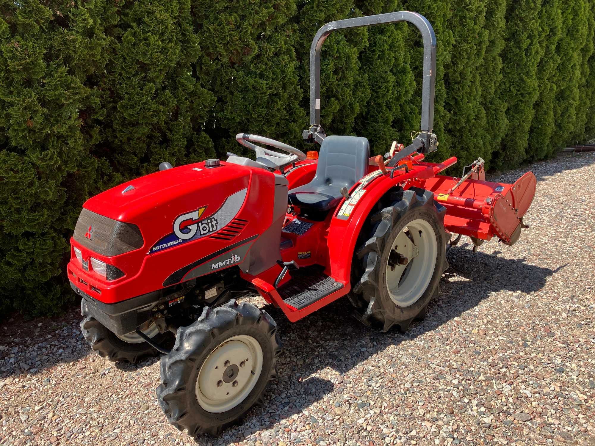 Mini Traktor Mitsubishi MMT 16 Glebogryzarka Iseki Yanmar Kubota