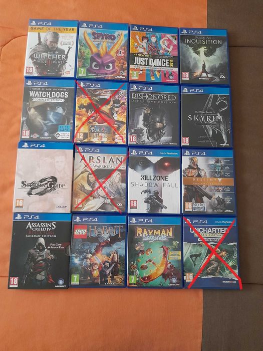 Jogos PS4 (Preços na Descrição)
