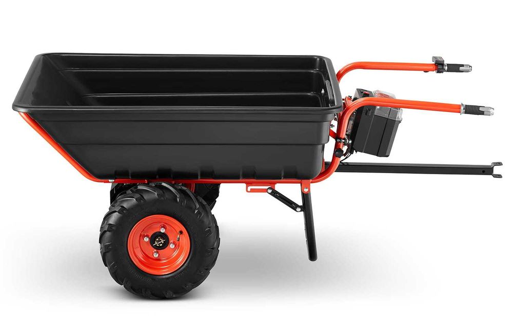 Taczka elektryczna przyczepka koleba 300L z napędem Bäumr-AG BMR-UT300