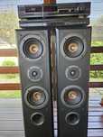 Kolumny technics +radio Sony +Dvd Panasonic