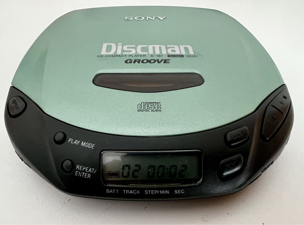 Leitor Sony Discman D-181 Groove