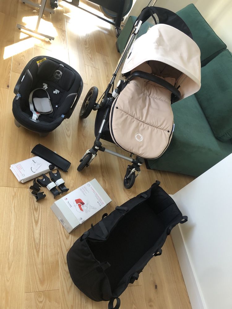 Wózek dziecięcy bagaboo cameleon 3 plus, akcesoria,