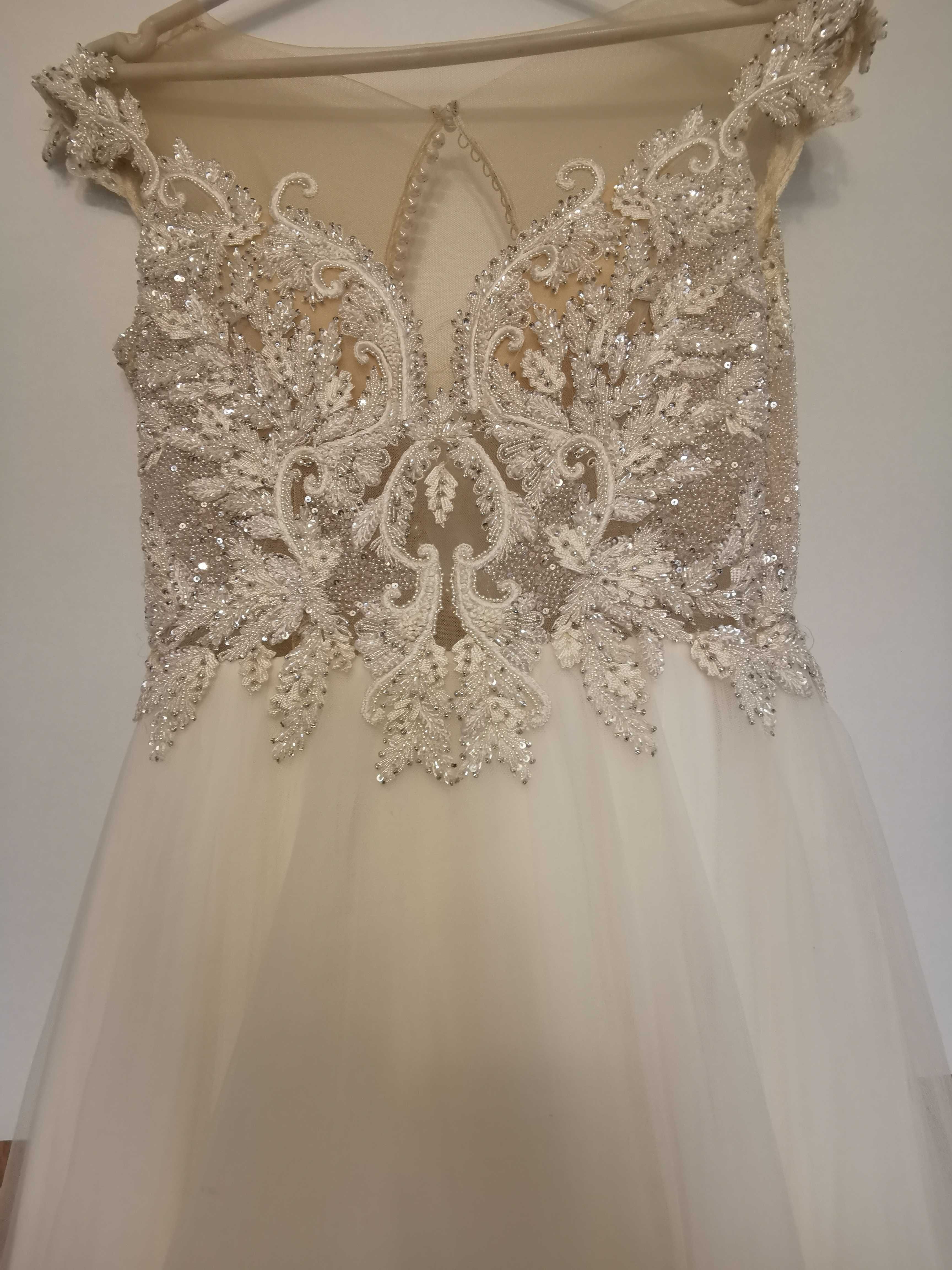 Suknia Ślubna Vanilla Sposa 1967 Ecru 40