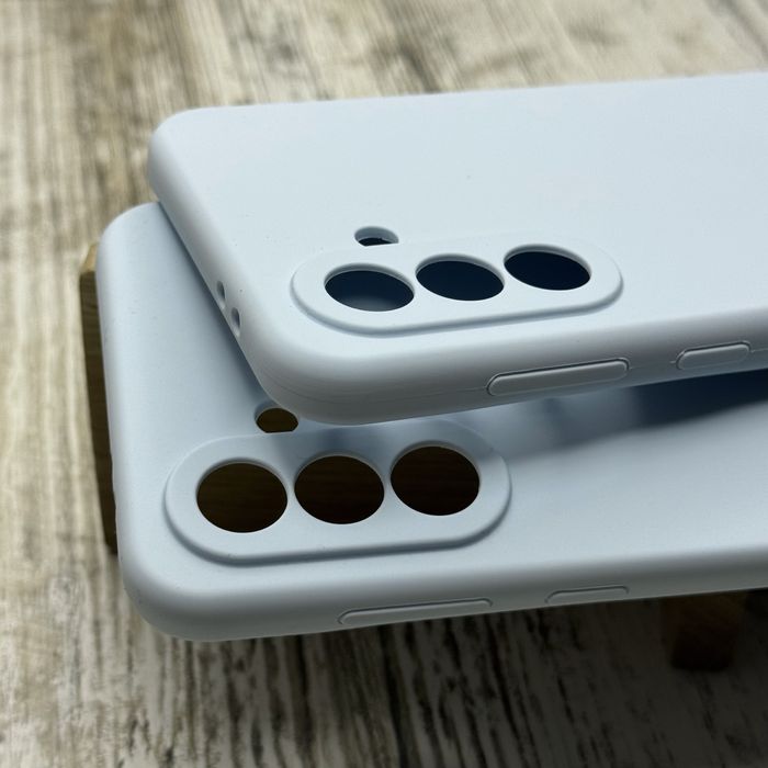 Чехол софттач Silicone Softy на Samsung A56/ A36/ A26 Микрофибра Чохол