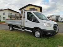 Ford Transit 3.5t  BLIŹNIAKI SKRZYNIA 380CM 1 WŁAŚCICIEL SALON PL! ŁADNY ZOBACZ! WYWROTKA?