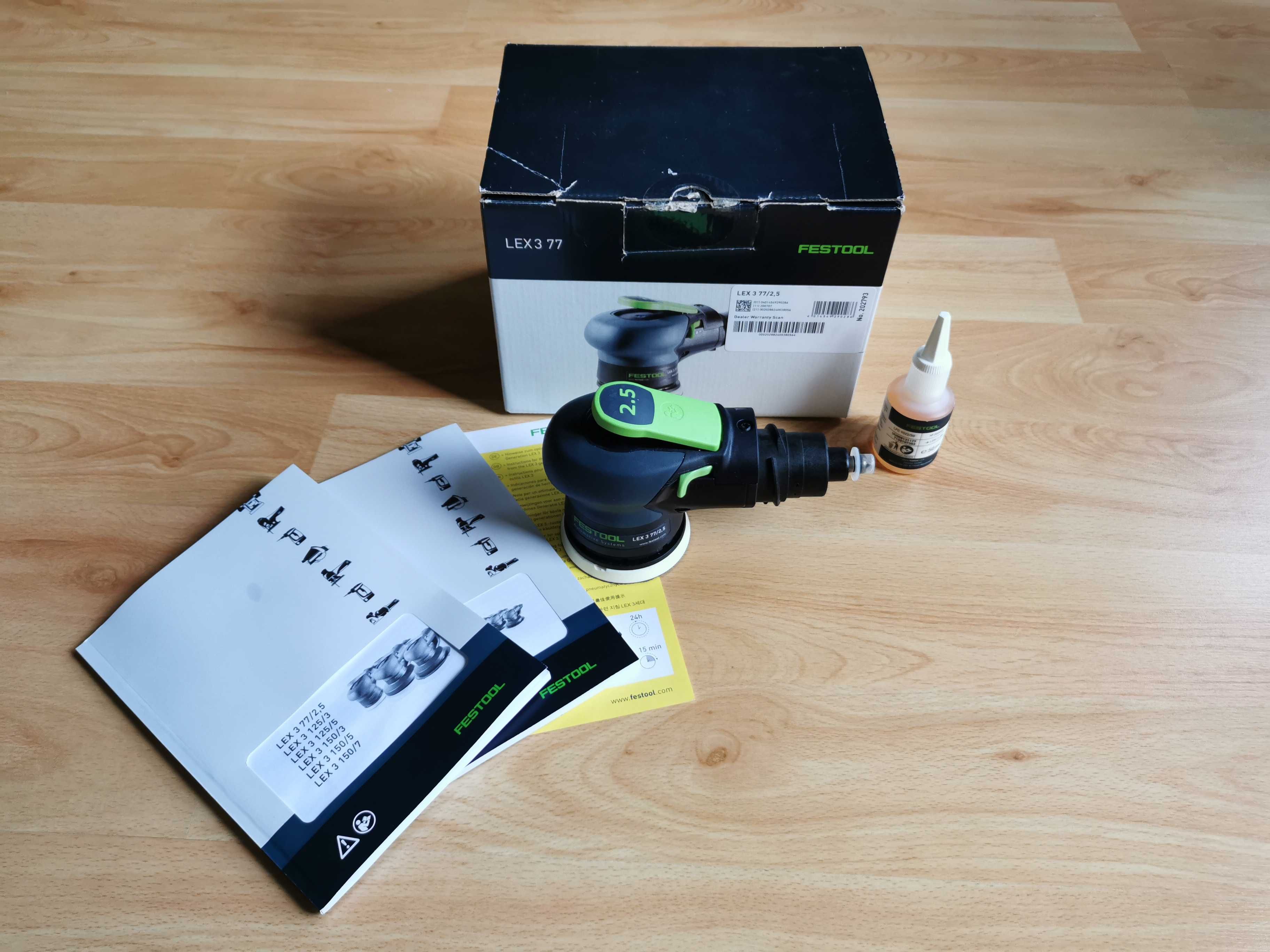 Festool Szlifierka pneumatyczna LEX 3 77/2,5  202793