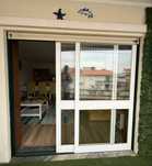 Janelas/Portas aluminio cor branco