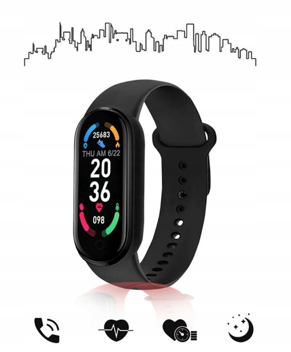 Smartwatch Smartband Zegarek Opaska Sportowa M7 Aplikacje Pl Krokomier