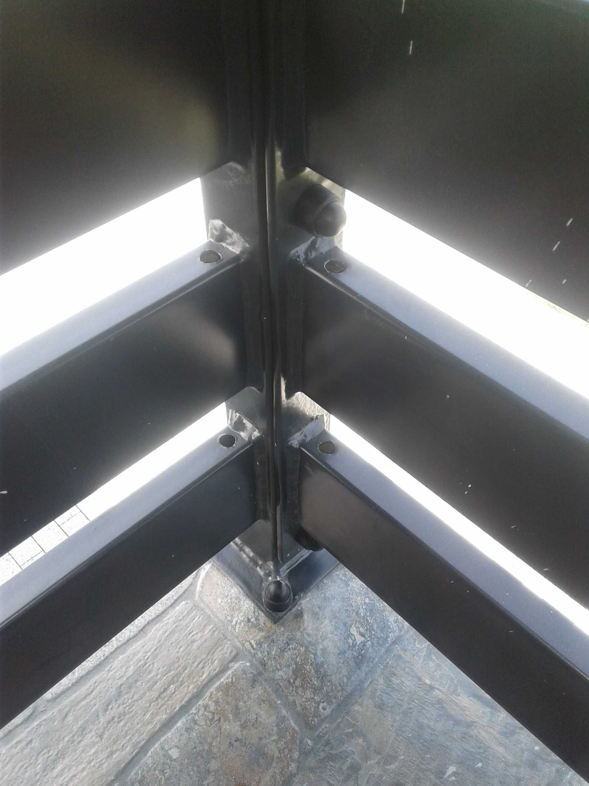 Balustrada barierka balkonowa metalowa stalowa