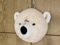 Niedźwiedź polarny pluszowy na ścianę - Brigbys