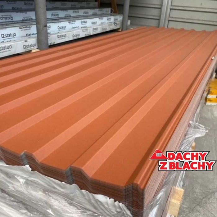 Blacha Trapezowa T-18 Ceglasty Mat