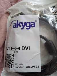 Kabel DVI nowy AK-AV-02