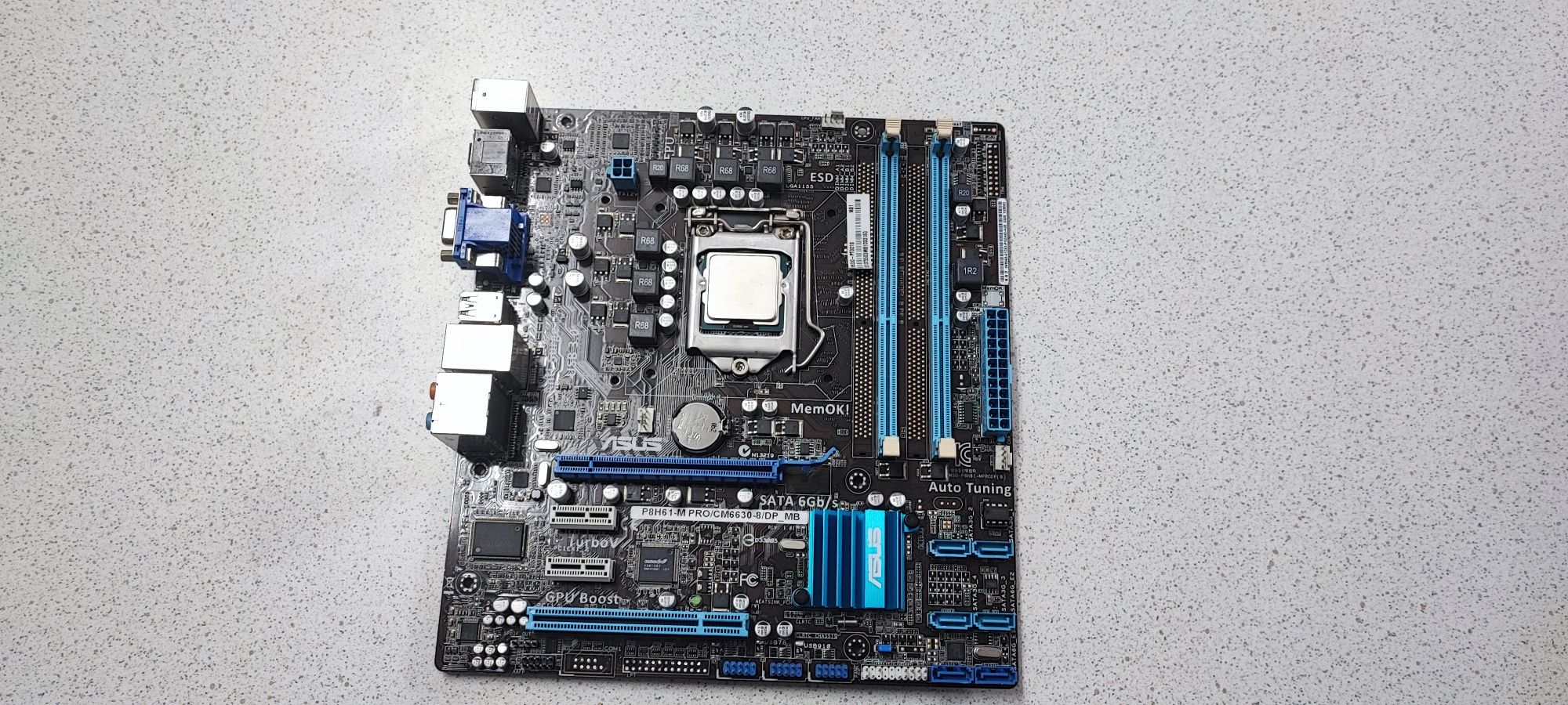 Motherboard ASUS P8H61-M PRO ( LGA/Socket 1155 )  +  i5