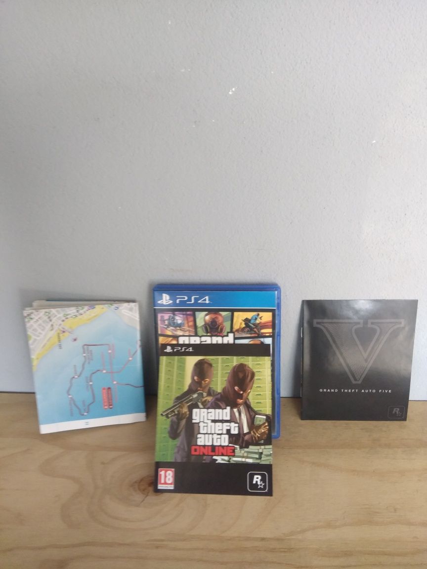 PS4 Jogo GTA5 completo
