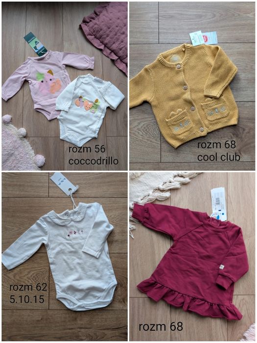 Zestaw ubranek wyprawka prezent