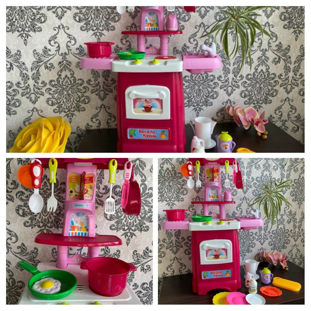 Кухня , весёлый горшочек Fisher price оригинал , куб-сортер Германия