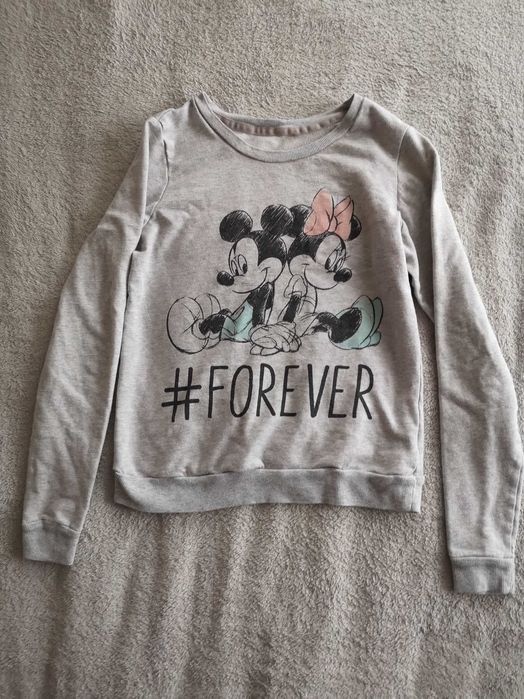 Szara bluza bluzka myszka Miki Minnie Disney 36 - 38