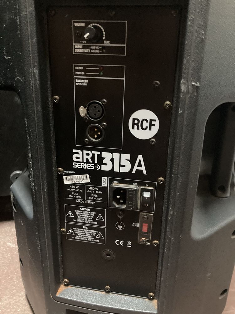 Kolumny aktywne Rcf Art 315 A