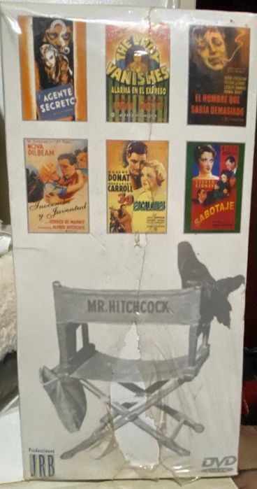 Coleçao DVD'S Alfred Hitchcock - selados