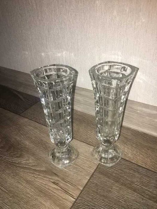 Подсвечники хрусталь новые