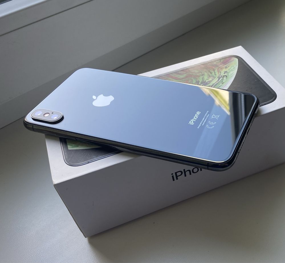 Iphone Xs Max,Space Gray,256 GB з коробкою