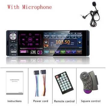 Auto-Rádio PODOFO P5130 1 DIN _ 4.1 "HD TouchScreen