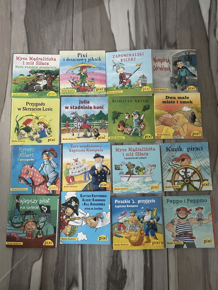 Zestaw 16 mini książeczek dla dzieci