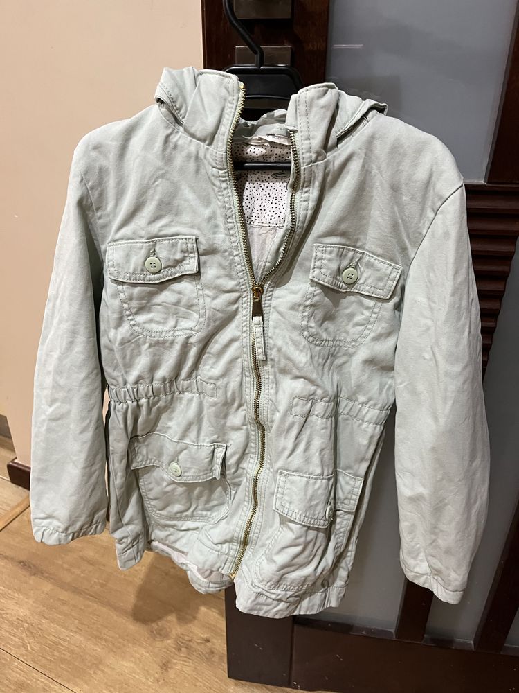 Kurtka parka h&m rozm. 128cm