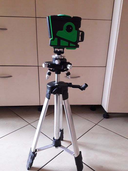 Poziomica Laserowa 3D-12 360° Laser Krzyżowy 12 Lini (Uszkodzona)