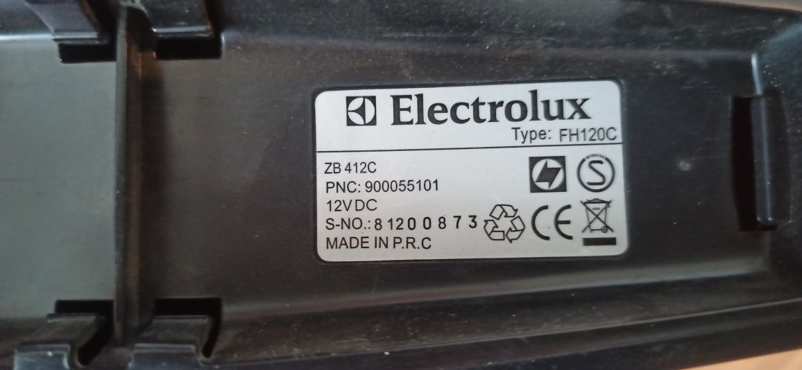 Electrolux rapido odkurzacz 12v