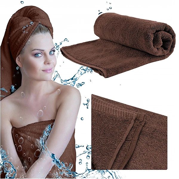 Ręcznik Kąpielowy Szybkoschnący Bawełniany Frotte Chłonny Tango 70x140