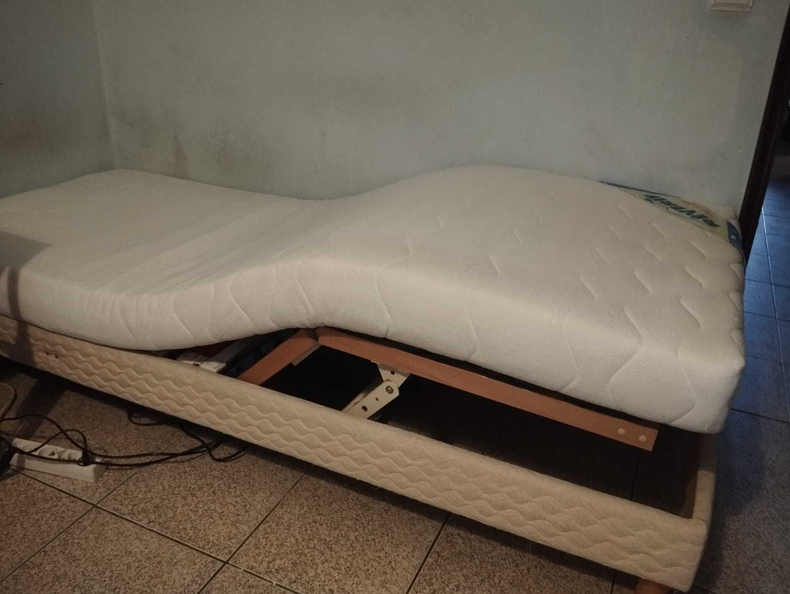 Cama ortopédica elétrica