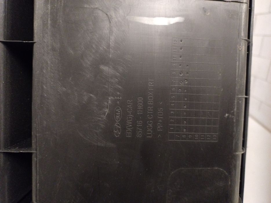 Wkład, organizer do bagażnika kia cee'd I kombi